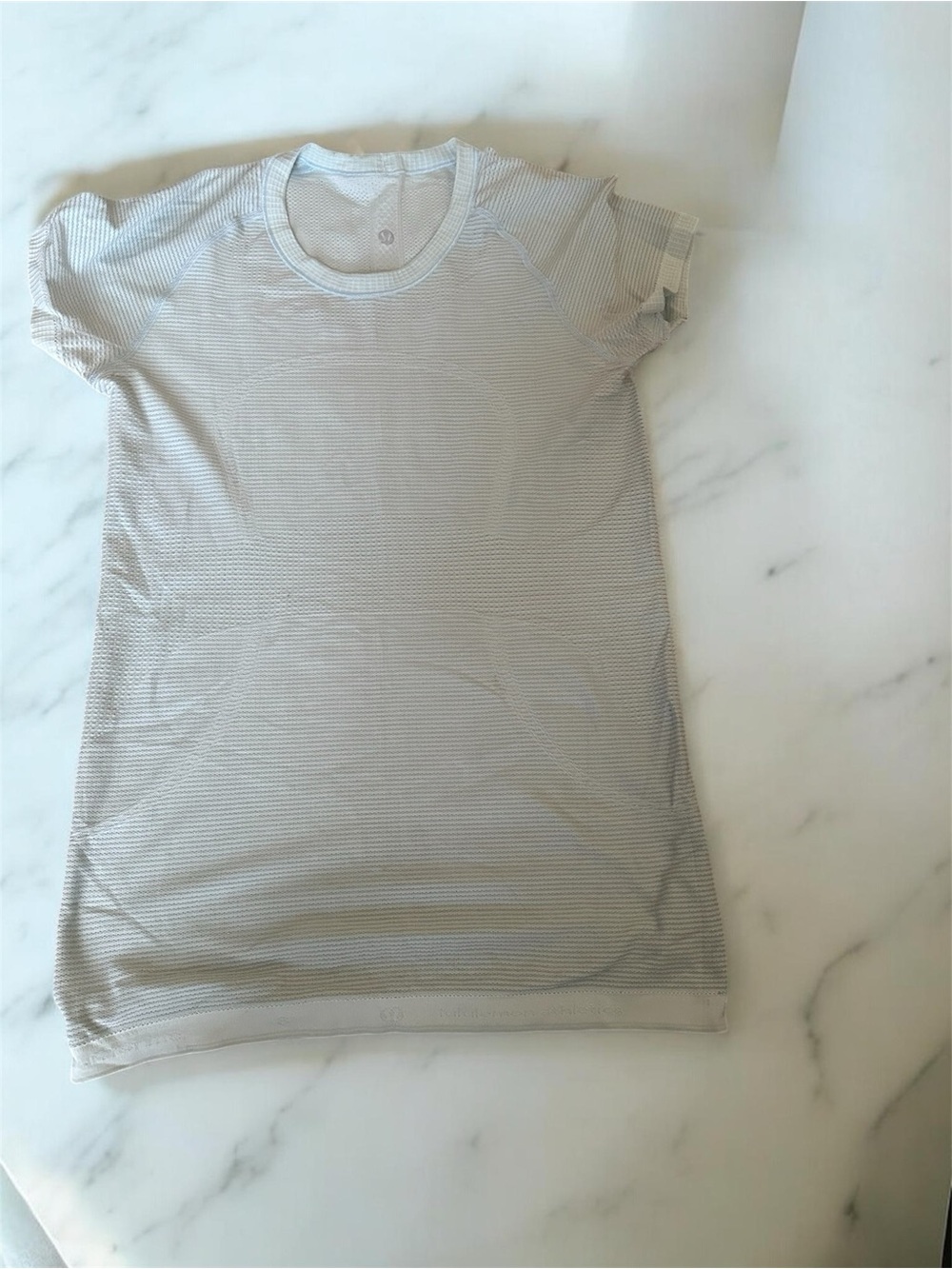 lululemon athletica Lightweight Short Sleeve Tee in Light Gray